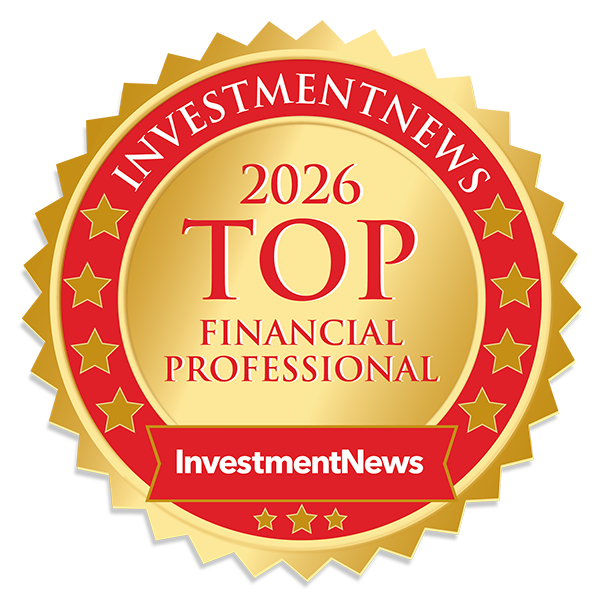 Investment News Top Financial Professionals 2026 Medal